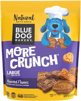 Show full view: Blue Dog Bakery More Crunch Assorted Flavors Dog Treats, 43.2-oz bag slide 1 of 5