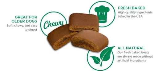 Show full view: Blue Dog Bakery Softies Peanut Butter Dog Treats, 16.2-oz box slide 3 of 7