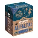 Blue Mountain Hay High Altitude Organic Alfalfa Hay Easy Flake Box Horse Feed, 50-lb