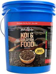 Blue Ridge Koi & Goldfish Blend Pellet Growth Formula Koi & Goldfish Food, 14-lb bucket