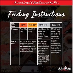 Blue Ridge Koi & Goldfish Blend Pellet Growth Formula Koi & Goldfish Food, 2-lb bag slide 2 of 9