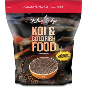 Blue Ridge Koi & Goldfish Blend Pellet Growth Formula Koi & Goldfish Food, 5-lb bag
