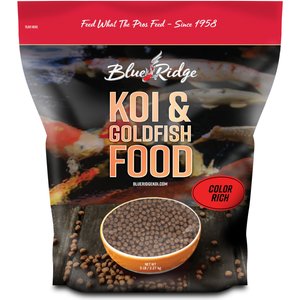 Blue Ridge Koi & Goldfish Color Rich Formula Koi & Goldfish Food, 5-lb bag