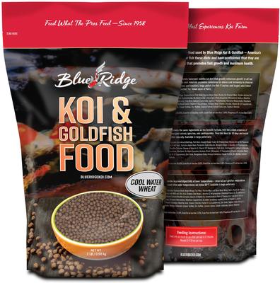 Show full view: Blue Ridge Koi & Goldfish Cool Water Wheat Formula Koi & Goldfish Food, 2-lb bag slide 3 of 10