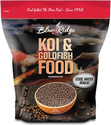 Blue Ridge Koi & Goldfish Cool Water Wheat Formula Koi & Goldfish Food, 5-lb bag