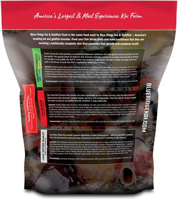 Show full view: Blue Ridge Koi & Goldfish Cool Water Wheat Formula Koi & Goldfish Food, 5-lb bag slide 2 of 10