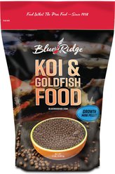 Blue Ridge Koi & Goldfish Mini Pellet Growth Formula Koi & Goldfish Food, 2-lb bag