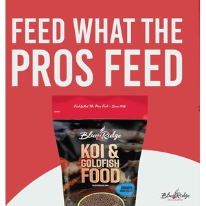 Blue Ridge Koi & Goldfish Mini Pellet Growth Formula Koi & Goldfish Food, 2-lb bag