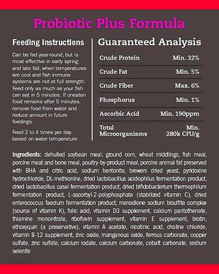 Show full view: Blue Ridge Koi & Goldfish Probiotic Plus Formula Koi & Goldfish Food, 2-lb bag slide 3 of 10