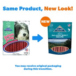 Blue Ridge Naturals Alaskan Salmon Jerky Dog Treats, 1-lb bag slide 2 of 5