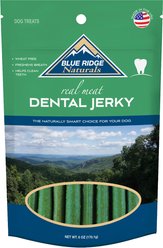 Blue Ridge Naturals Dental Jerky Dog Treats, 6-oz bag