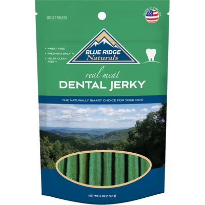 Blue Ridge Naturals Blue Ridge Naturals Dental Jerky Dog Treats, 6-oz bag