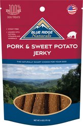 Blue Ridge Naturals Pork & Sweet 'Tater Jerky Dog Treats, 6-oz bag