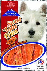 Blue Ridge Naturals Sweet Tater Fries Dehydrated Dog Treats, 5-oz bag