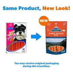 Blue Ridge Naturals Sweet Tater Jerky Stixs Dog Treats, 5-oz bag slide 2 of 4