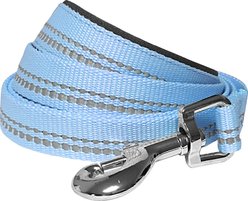 Blueberry Pet 3M Pastel Polyester Reflective Dog Leash, Baby Blue, Small: 5-ft long, 5/8-in wide slide 2 of 5