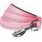 Show in main carousel: Blueberry Pet 3M Pastel Polyester Reflective Dog Leash, Baby Pink, Large: 4-ft long, 1-in wide slide 3 of 6