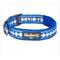 Show in main carousel: Blueberry Pet 3M Reflective Pattern Dog Collar, Palace Blue, Small: 9 to 12.5-in neck, 5/8-in wide slide 1 of 8