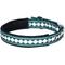 Show in main carousel: Blueberry Pet 3M Reflective Pattern Dog Collar, Teal Blue, Large: 17 to 20.5-in neck, 1-in wide slide 4 of 9