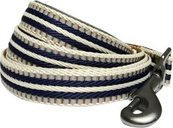 Blueberry Pet 3M Striped Polyester Reflective Dog Leash, Olive & Blue/Gray, Large: 4-ft long, 1-in wide slide 2 of 5
