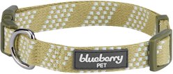 Blueberry Pet Artisan Crochet Inspired Endless Squares Personalized Dog Collar, Large: 18 to 26-in neck, 1-in wide slide 2 of 6