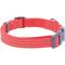 Show in main carousel: Blueberry Pet Back to Basics Polyester Reflective Dog Collar & Leash Set, Fiery Red, Large: 18 to 26-in neck, 1-in wide slide 3 of 6