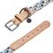 Show in main carousel: Blueberry Pet Braided Genuine Leather & Polyester Webbing Dog Collar, Blue, Large: 18 to 22-in neck, 1-in wide slide 6 of 8