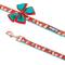 Show in main carousel: Blueberry Pet Christmas Snowman Dog Leash with Detachable Bow Tie, Medium, 5-ft, 3/4-in slide 3 of 4
