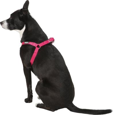Show full view: Blueberry Pet Classic Solid Nylon Step In Back Clip Dog Harness, French Pink, Medium: 20 to 26-in chest slide 4 of 9