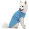 Show in main carousel: Blueberry Pet Classic Wool Blend Cable Knit Pullover Personalized Dog Sweater, Alaskan Blue, 16-in slide 2 of 7