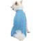 Show in main carousel: Blueberry Pet Classic Wool Blend Cable Knit Pullover Personalized Dog Sweater, Alaskan Blue, 16-in slide 3 of 7