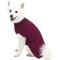 Show in main carousel: Blueberry Pet Classic Wool Blend Cable Knit Pullover Personalized Dog Sweater, Burgundy, 18-in slide 2 of 7