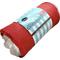 Show in main carousel: Blueberry Pet Color-Block Microsuede Bolster Dog Bed with Removable Cover, Tango Red/Beige, Medium slide 5 of 11