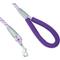 Show in main carousel: Blueberry Pet Durable Diagonal Striped Rope Polyester Dog Leash, 4-ft long, 1/2-in wide, Lavender slide 3 of 3