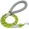 Show in main carousel: Blueberry Pet Durable Diagonal Striped Rope Polyester Dog Leash, 4-ft long, 1/2-in wide, Lime Green slide 1 of 2
