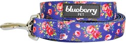 Blueberry Pet Durable Scent Inspired Rose Print Dog Leash, Large: 4-ft long, 1-in wide slide 2 of 5