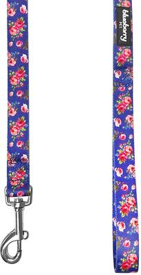 Show full view: Blueberry Pet Durable Scent Inspired Rose Print Dog Leash, Medium: 5-ft long, 3/4-in wide slide 3 of 5