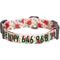 Show in main carousel: Blueberry Pet Essentials Garden Floral Personalized Dog Collar, Baby Pink, Large: 18 to 26-in neck, 1-in wide slide 1 of 6