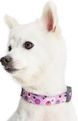 Blueberry Pet Essentials Spring Scent Inspired Garden Floral Adjustable Dog Collar, Light Purple, Small: 12 to 16-in neck slide 2 of 6