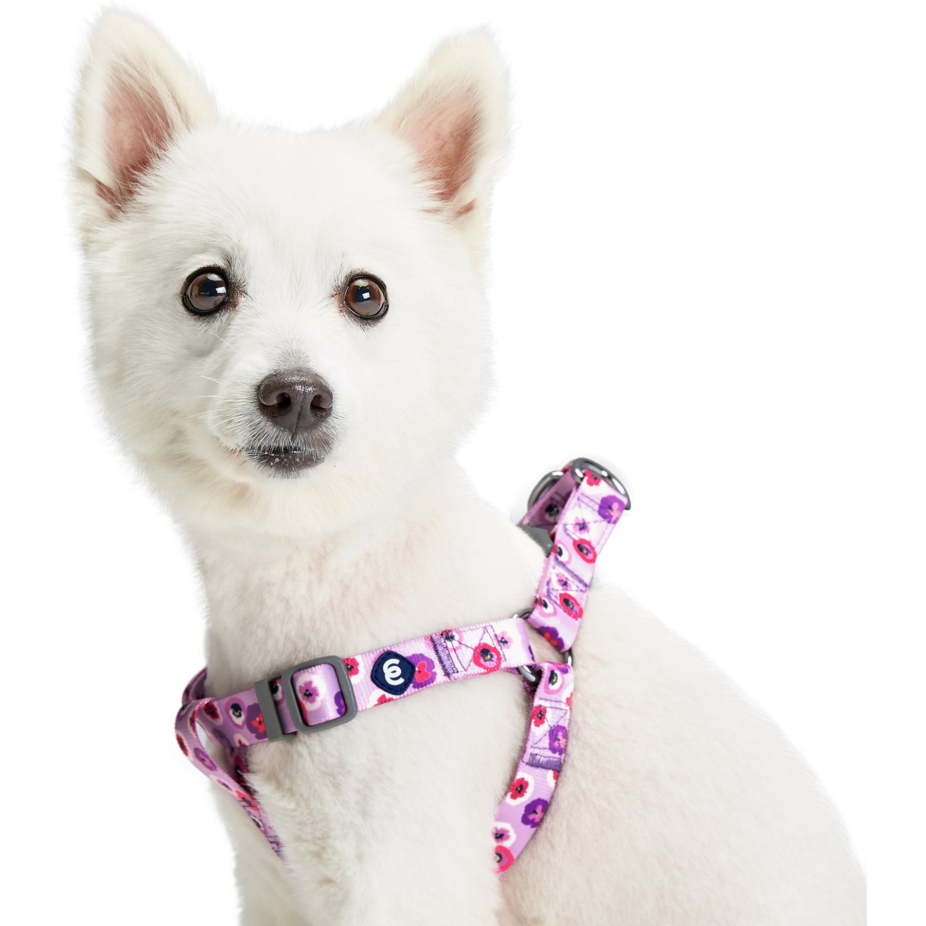 Blueberry Pet Essentials Spring Scent Inspired Garden Floral Step-in Dog Harness, Light Purple, Medium: 20 to 26-in chest