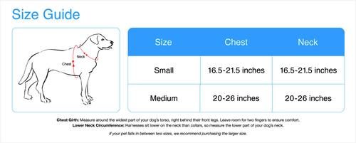 Show full view: Blueberry Pet Floral Prints Neoprene Step In Back Clip Dog Harness, Floral Rose Baby Pink, Medium: 20 to 26-in chest slide 2 of 9