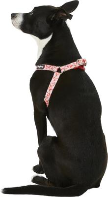 Show full view: Blueberry Pet Floral Prints Neoprene Step In Back Clip Dog Harness, Floral Rose Baby Pink, Medium: 20 to 26-in chest slide 4 of 9