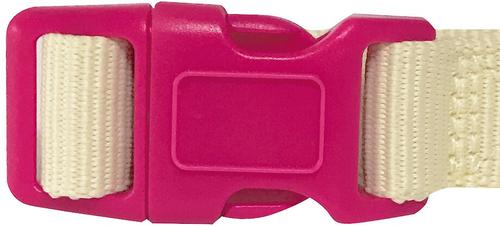 Show full view: Blueberry Pet Heart & Stripe Handmade Detachable Bow Tie Personalized Dog Collar, Medium: 14.5 to 20-in neck 3/4-in wide slide 4 of 7