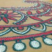 Show in main carousel: Blueberry Pet Inspired Embroidery Paisley Bolster Dog Bed with Removable Cover, Beige, Medium slide 5 of 9