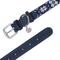 Show in main carousel: Blueberry Pet Leather Tribal Dog Collar, Navy, Large slide 3 of 5