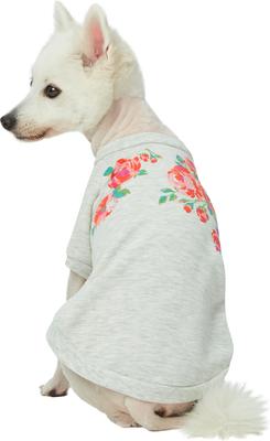 Show full view: Blueberry Pet Love at First Sight Rose Flower Pullover Personalized Dog Sweatshirt, 10-in slide 3 of 7