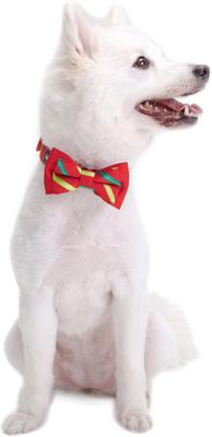Show full view: Blueberry Pet Luxurious Christmas Festival Striped Dog Collar, Medium slide 4 of 9