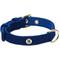 Show in main carousel: Blueberry Pet Modern Iconic Padded Polyester Dog Collar & Leash Set, Indigo Blue, Medium: 14.5 to 20-in neck, 1/2-in wide slide 3 of 5