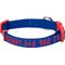 Show in main carousel: Blueberry Pet National Pride USA Flag Personalized Dog Collar, Blue, Medium: 14.5 to 20-in neck 3/4-in wide slide 1 of 7