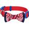 Show in main carousel: Blueberry Pet National Pride USA Flag Personalized Dog Collar, Red, Small: 12 to 16-in neck, 5/8-in wide slide 3 of 6